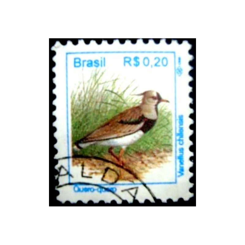 Imagem similar à doselo postal do Brasil de 1994 Quero-quero U