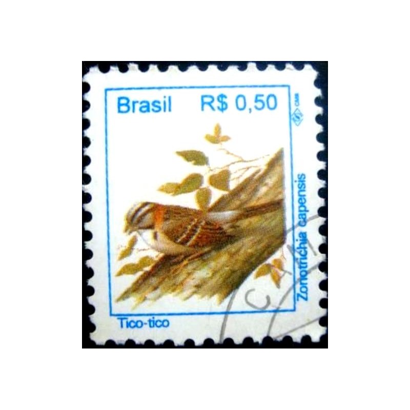 Imagem similar à do selo postal do Brasil de 1994 Tico-tico U