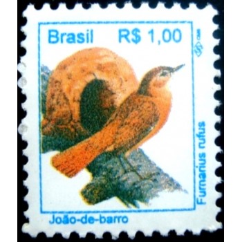 Selo postal do Brasil de 1994 João-de-barro M