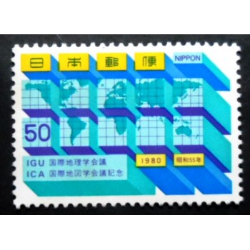 Selo postal do Japão de 1980 Congress and 10th ICA Congress