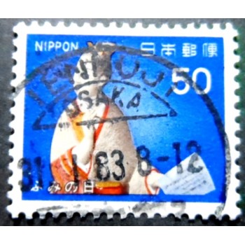 Selo postal do Japão de 1979 Letter Writing Day U