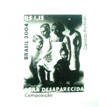 Selo postal do Brasil de 2004 - Composição M