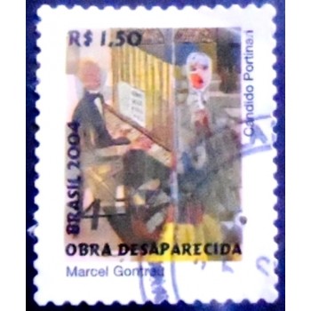 Selo postal do Brasil de 2004 - Marcel Gontrau U