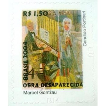 Imagem do selo postal do Brasil de 2011 Marcel Gontrau BR M BR
