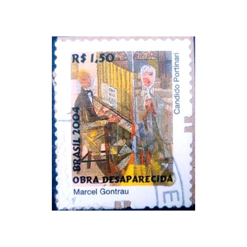 Imagem similar à do selo postal do Brasil de 2011 Marcel Gontrau BR U