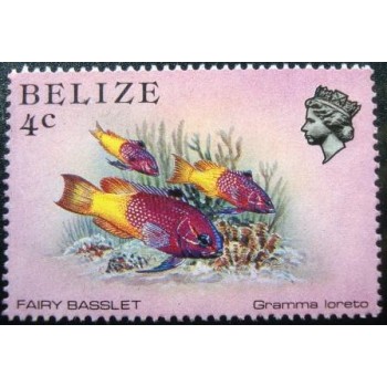 Imagem do Selo postal de Belize de 1984 Fairy Basslet