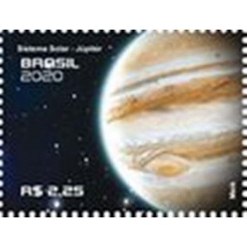 Selo postal do Brasil de 2020 Júpiter