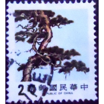 Imagem do Selo postal de Taiwan de 1984 Pine