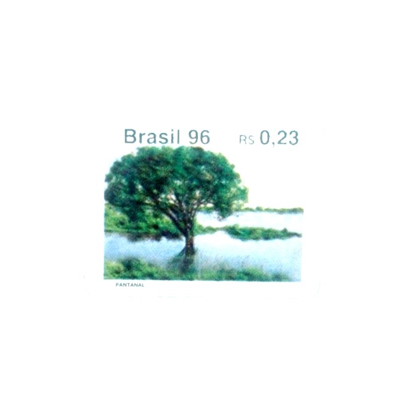 Selo postal do Brasil de 1996 Pantanal M