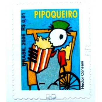 Selo postal do Brasil de 2011 Pipoqueiro M BR