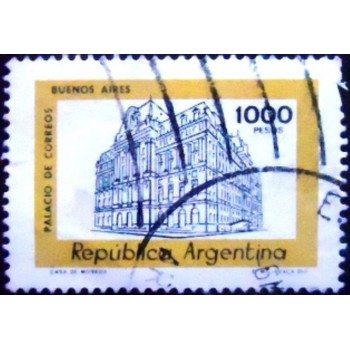 Imagem similar à do selo postal da Argentina de 1980 General Post Office