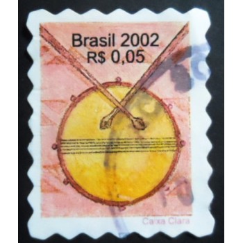 Imagem similar à do selo postal do Brasil de 2002 - Caixa clara U