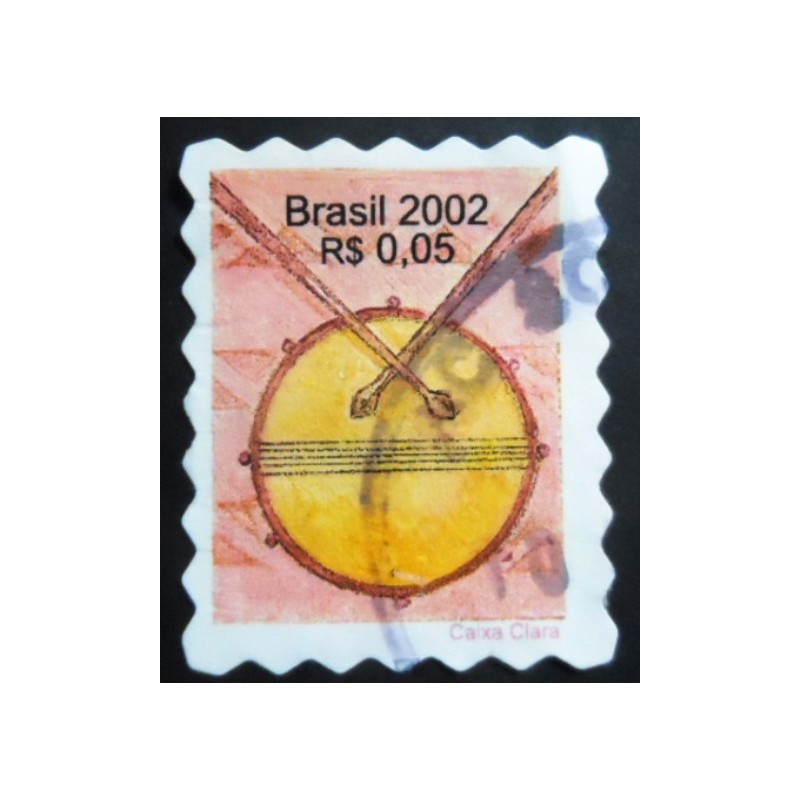 Imagem similar à do selo postal do Brasil de 2002 - Caixa clara U