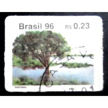 Imagem similar à do selo postal do Brasil de 1996 - Pantanal U