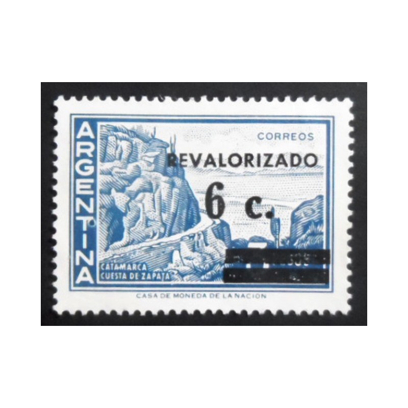 Selo postal da Argentina de 1975 Catamarca