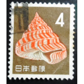 Selo postal do Japão de 1963 Emperor's Slit Shell U