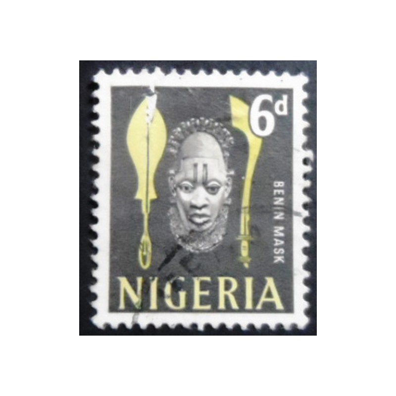 Selo postal da Nigéria de 1961 Country Motifs