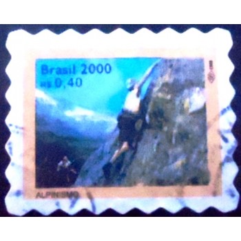 Imagem similar à do selo do Brasil de 2000 - Alpinista U