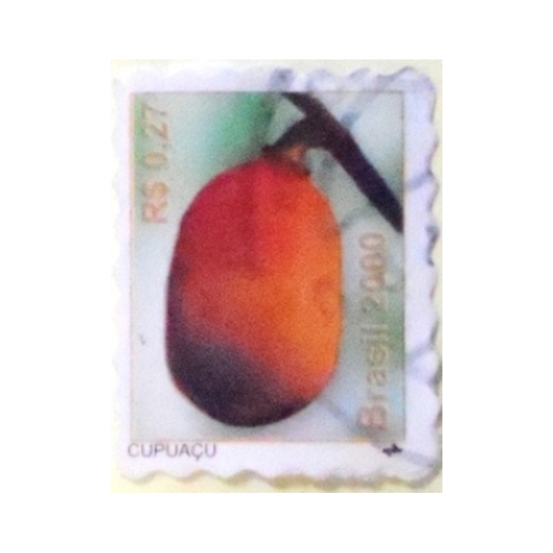 Imagem similar `_a do selo postal do Brasil de 2000 - Cupuaçu U