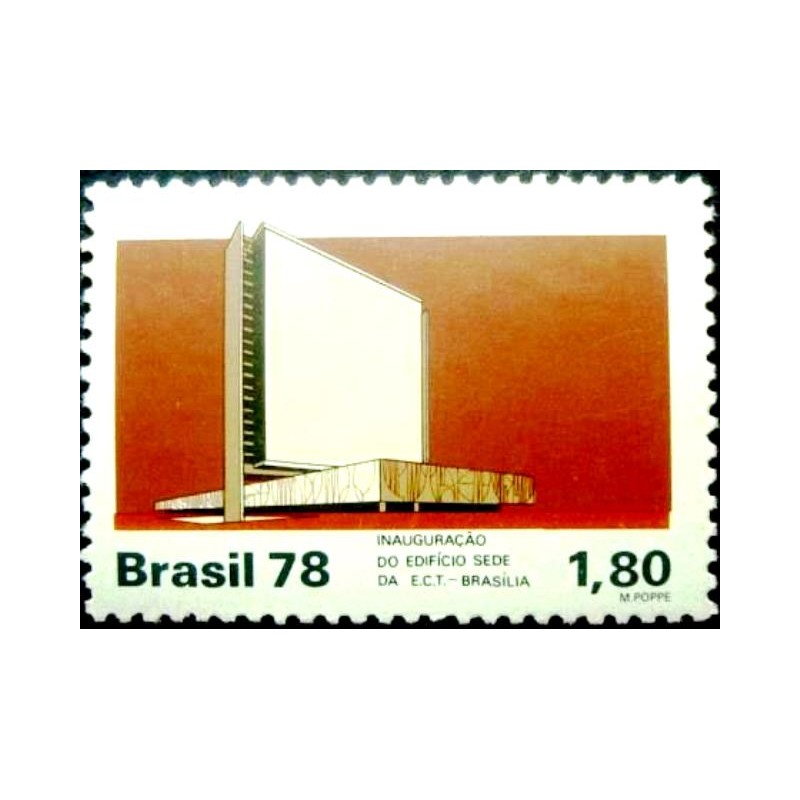 Selo postal do Brasil de 1978 Brapex III M