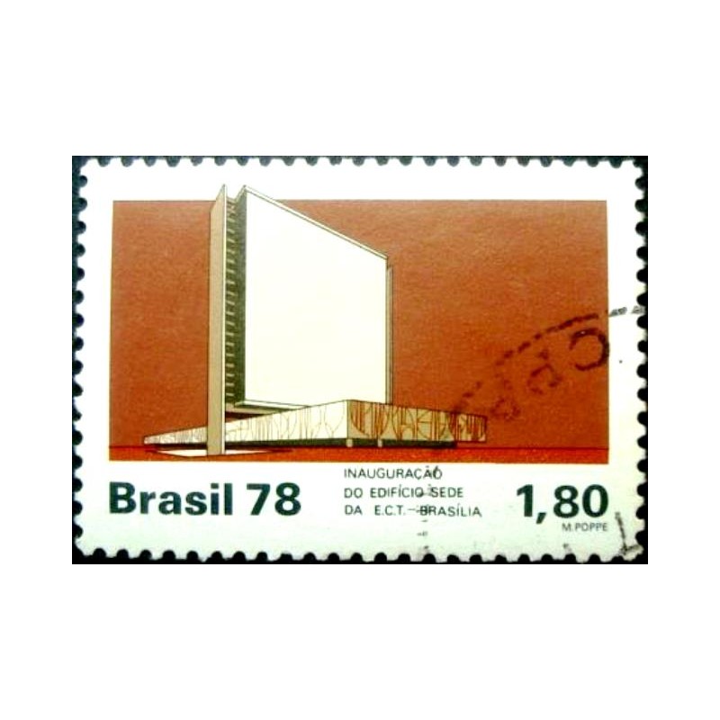 Imagem similar à do selo postal Comemorativo do Brasil de 1978 Brapex III U