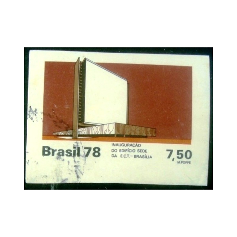 Selo postal do Brasil de 1978 Brapex III U bl