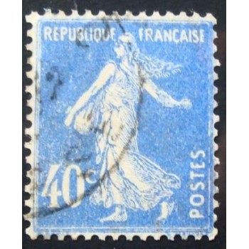 Imagem similar à do selo postal da França de 1928 sower cameo 40 U