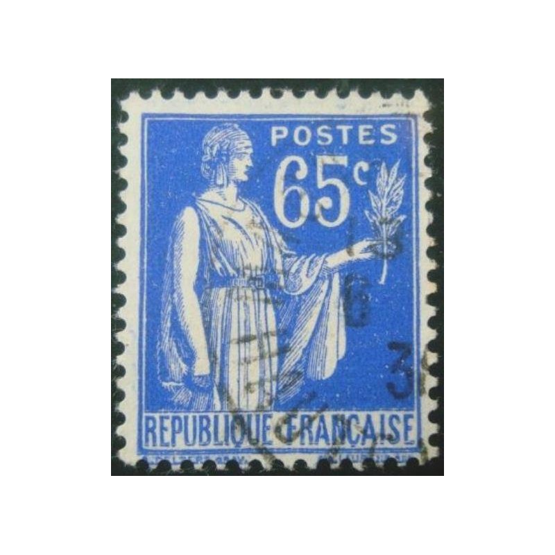 Imagem similar à do selo postal da França de 1937 Type Peace 65 U