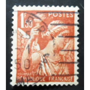 Selo postal da França 1944 Iris 1,50 U