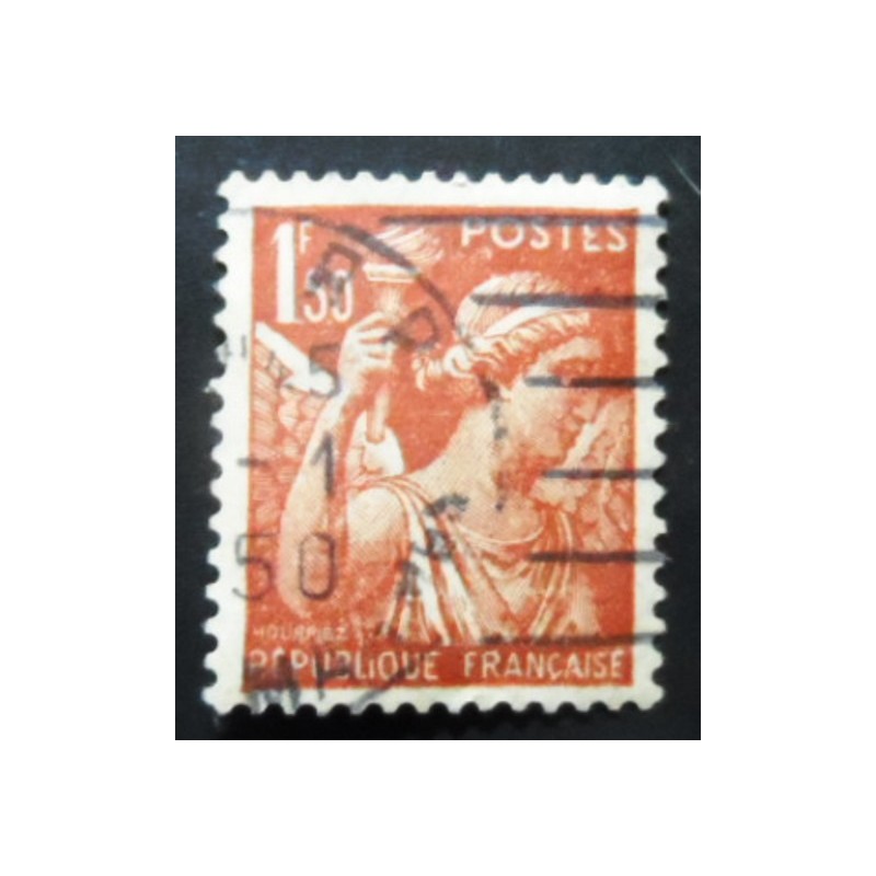 Selo postal da França 1944 Iris 1,50 U