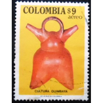 Selo postal da Colômbia de 1981 Jug