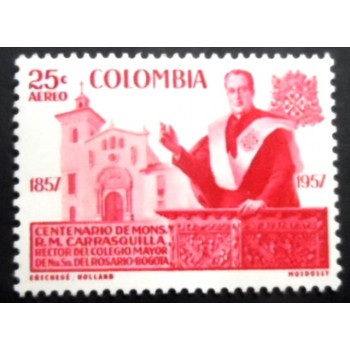 Selo postal da Colômbia de 1959 Carrasquilla