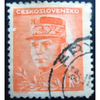 Selo postal da Tchecoslováquia de 1947 Milan Rastislav Štefánik