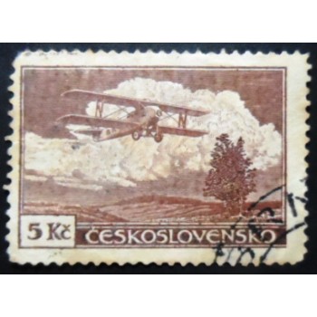 Selo postal da Tchecoslováquia de 1930 Smolík S 19