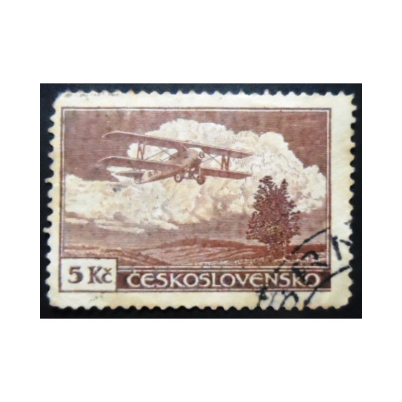 Selo postal da Tchecoslováquia de 1930 Smolík S 19