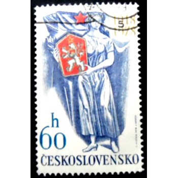 Selo postal da Tchecoslováquia de 1978 Anniversary of Independence