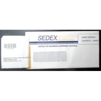 Envelope Circulado de 1995 Sedex Especial