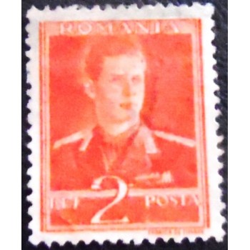 Imagem do Selo postal da Romênia de 1944 Michael I of Romania 2
