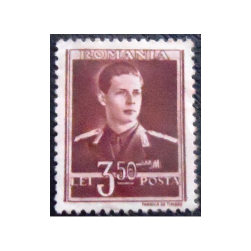 Imagem do Selo postal da Romênia de 1944 Michael I of Romania 3