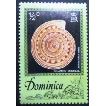 Selo postal da Dominica de 1976 Common Sundia