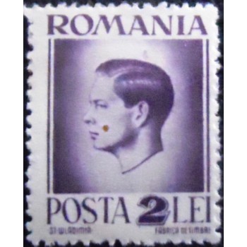 Imagem do Selo postal da Romênia de 1945 Michael I of Romania 2