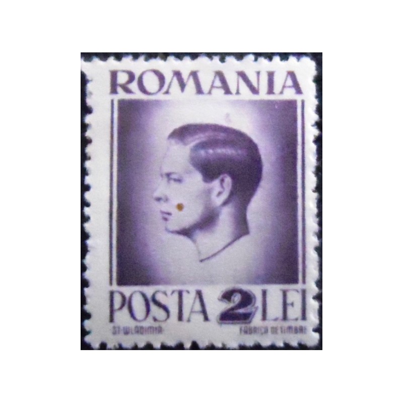 Imagem do Selo postal da Romênia de 1945 Michael I of Romania 2