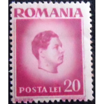 Imagem do Selo postal da Romênia de 1947 Michael I of Romania 20