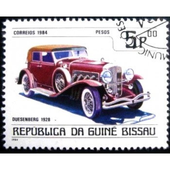 Imagem do Selo postal do Brasil de 1984 Duesenberg 1928 MCC