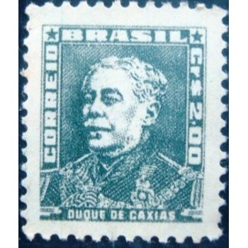 Selo postal do Brasil de 1956 Duque de Caxias 2 N