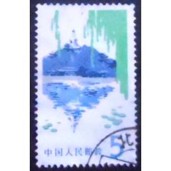 Imagem similar à do Selo postal da China de 1980 Beihai Park