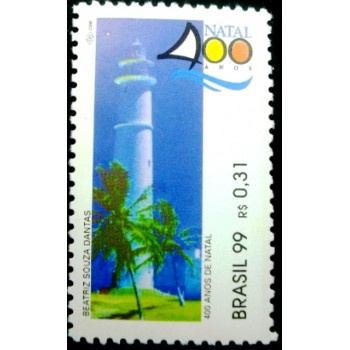 Selo postal do Brasil de 1999  Natal M