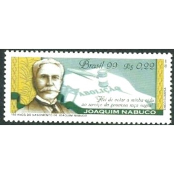 Selo postal do Brasil de 1999 - Joaquim Nabuco M