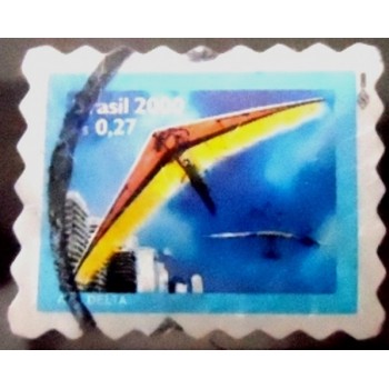 Imagem similar à do selo postal do Brasil de 2000 Asa Delta U