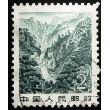 Imagem do Selo postal da China de 1983 - Mt. Tai